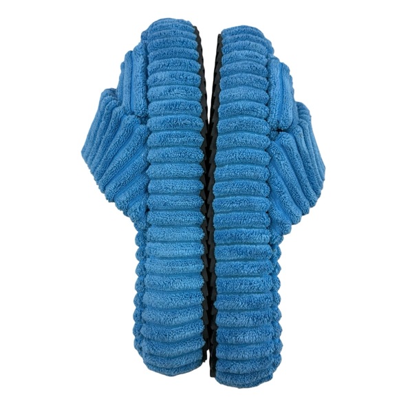 NWOB Free People Two Days in Ibiza Platform Sandals in Cerulean Blue Size 10 - Picture 10 of 16